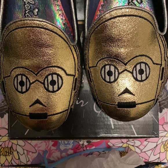 C3P0 irregular Choice flats sz 41 - Picture 3 of 4